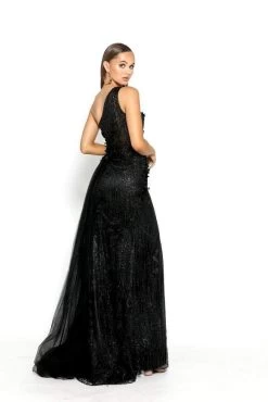 Portia And Scarlett - PS2018 Floral Lace One Shoulder A-Line Gown -Boutique Wedding Dress Store portia and scarlett ps2018 floral lace one shoulder a line gown prom dresses 28768590954579