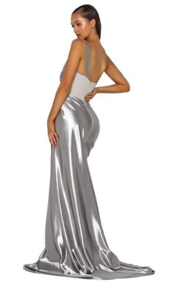 Portia And Scarlett - PS5021 One-Shoulder Sweetheart High Slit Gown -Boutique Wedding Dress Store portia and scarlett ps5021 one shoulder sweetheart high slit gown bridesmaid dresses 28133870501971