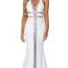 Portia And Scarlett - PSB6803 Halter V Neck Trumpet Gown -Boutique Wedding Dress Store portia and scarlett psb6803 halter v neck trumpet gown wedding dresses 0 ivory 14645097168979