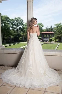 Rachel Allan Bridal - M633 Strapless Jewel Appliqued Bridal Ballgown -Boutique Wedding Dress Store rachel allan bridal m633 strapless jewel appliqued bridal ballgown wedding dresses 5486818394169