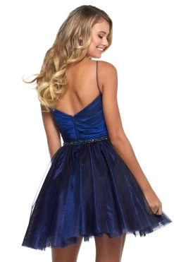 Sherri Hill - 53003 Ruched Sweetheart A-Line Short Dress -Boutique Wedding Dress Store sherri hill 53003 ruched sweetheart a line short dress special occasion dress 11829207040083