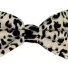 White/Black Leopard Print Bow Ties With Matching Pocket Squares 2 White/Black Leopard Print Bow Ties With Matching Pocket Squares -Boutique Wedding Dress Store whiteblack leopard print bow ties with matching pocket squares mens bow ties vesuvio napoli 849826